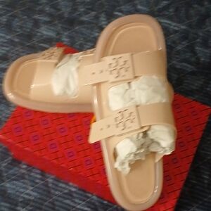 Tory Burch Bubble Nude Sandals